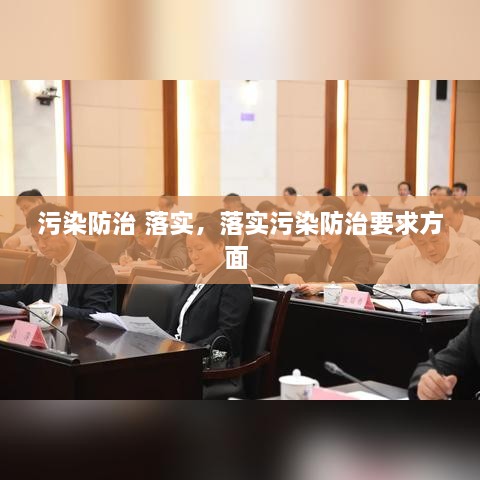 污染防治 落實(shí)，落實(shí)污染防治要求方面 