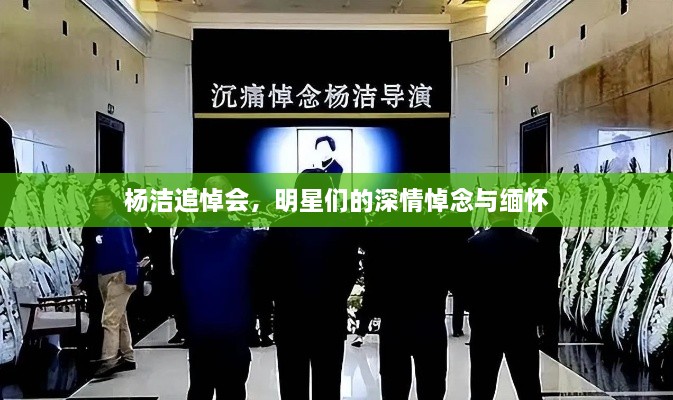 楊潔追悼會(huì)，明星們的深情悼念與緬懷