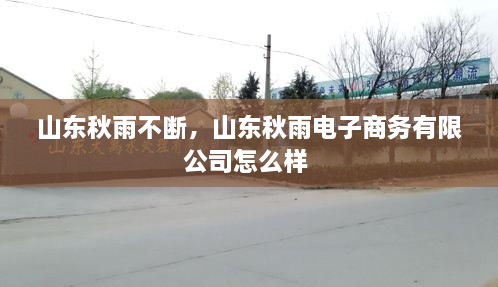 山東秋雨不斷，山東秋雨電子商務(wù)有限公司怎么樣 