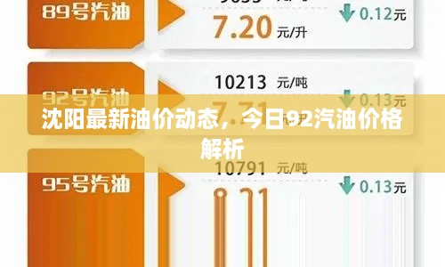 沈陽最新油價(jià)動(dòng)態(tài)，今日92汽油價(jià)格解析