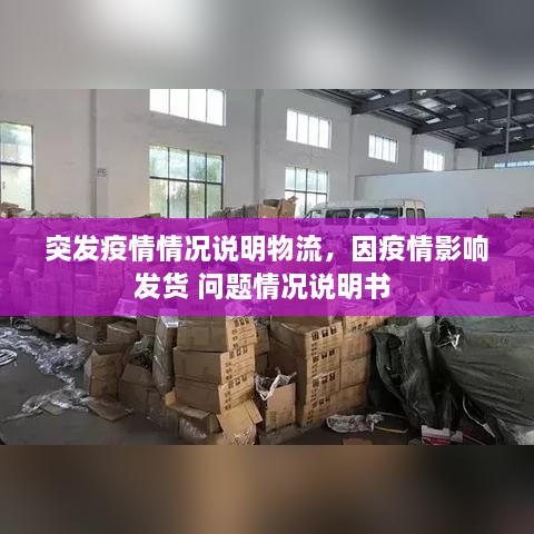 突發(fā)疫情情況說明物流，因疫情影響發(fā)貨 問題情況說明書 