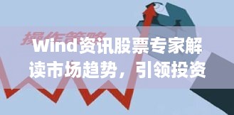 Wind資訊股票專家解讀市場(chǎng)趨勢(shì)，引領(lǐng)投資風(fēng)向標(biāo)