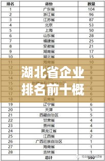 湖北省企業(yè)排名前十概覽，揭秘龍頭企業(yè)風(fēng)采！