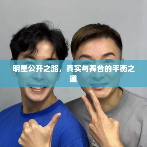 明星公開之路，真實(shí)與舞臺(tái)的平衡之道