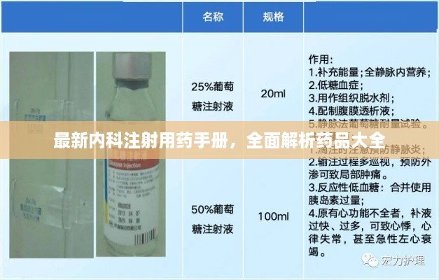 最新內(nèi)科注射用藥手冊(cè)，全面解析藥品大全