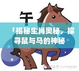「揭秘生肖奧秘，探尋鼠與馬的神秘力量！」