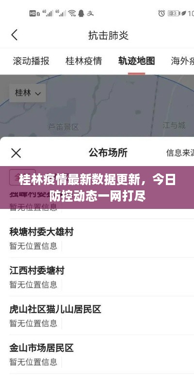 桂林疫情最新數據更新，今日防控動態(tài)一網打盡