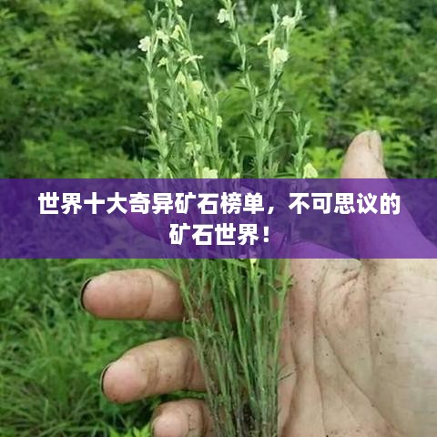 世界十大奇異礦石榜單，不可思議的礦石世界！