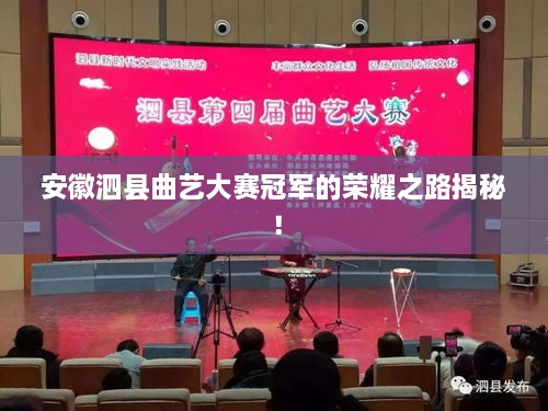 安徽泗縣曲藝大賽冠軍的榮耀之路揭秘！
