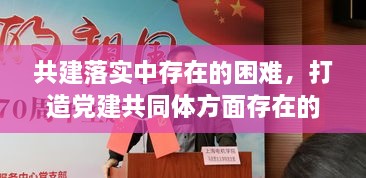 共建落實中存在的困難，打造黨建共同體方面存在的問題 