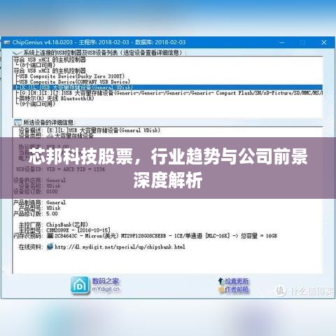 芯邦科技股票，行業(yè)趨勢與公司前景深度解析