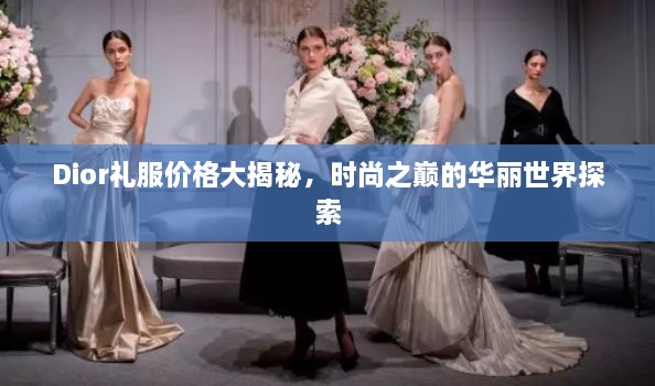 Dior禮服價(jià)格大揭秘，時(shí)尚之巔的華麗世界探索