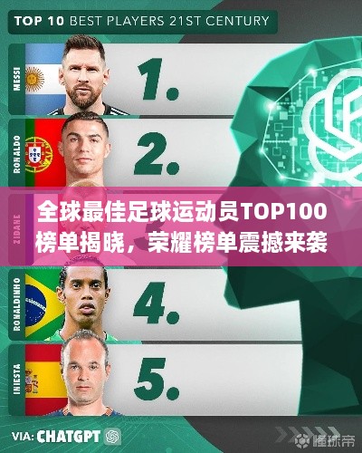 全球最佳足球運動員TOP100榜單揭曉，榮耀榜單震撼來襲！