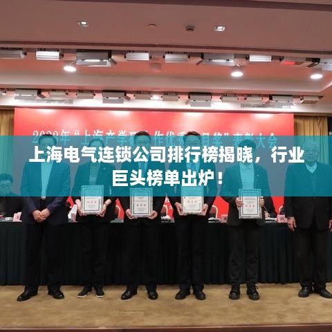 上海電氣連鎖公司排行榜揭曉，行業(yè)巨頭榜單出爐！
