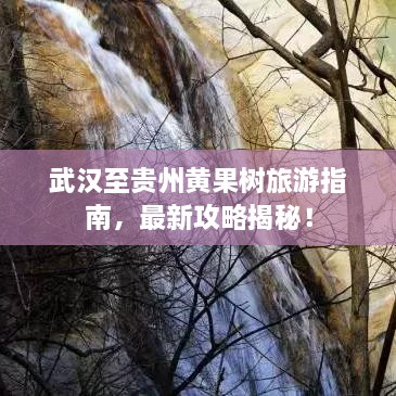 武漢至貴州黃果樹旅游指南，最新攻略揭秘！