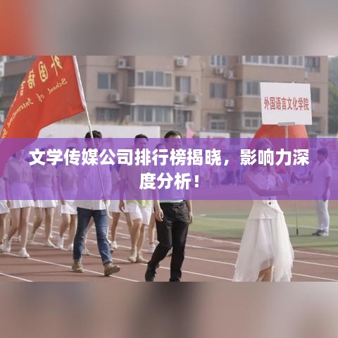 文學傳媒公司排行榜揭曉，影響力深度分析！