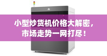 小型炒貨機價格大解密，市場走勢一網(wǎng)打盡！