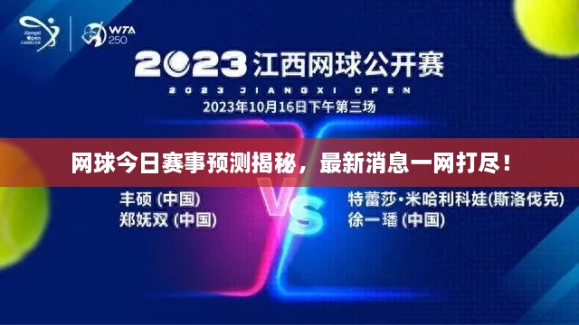 網(wǎng)球今日賽事預(yù)測揭秘，最新消息一網(wǎng)打盡！