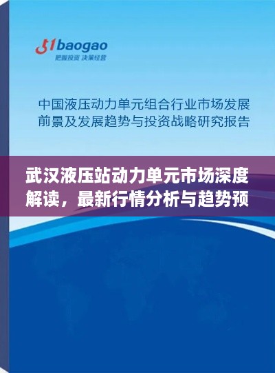 武漢液壓站動力單元市場深度解讀，最新行情分析與趨勢預測