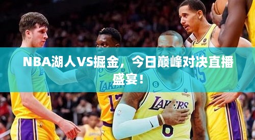 NBA湖人VS掘金，今日巔峰對(duì)決直播盛宴！